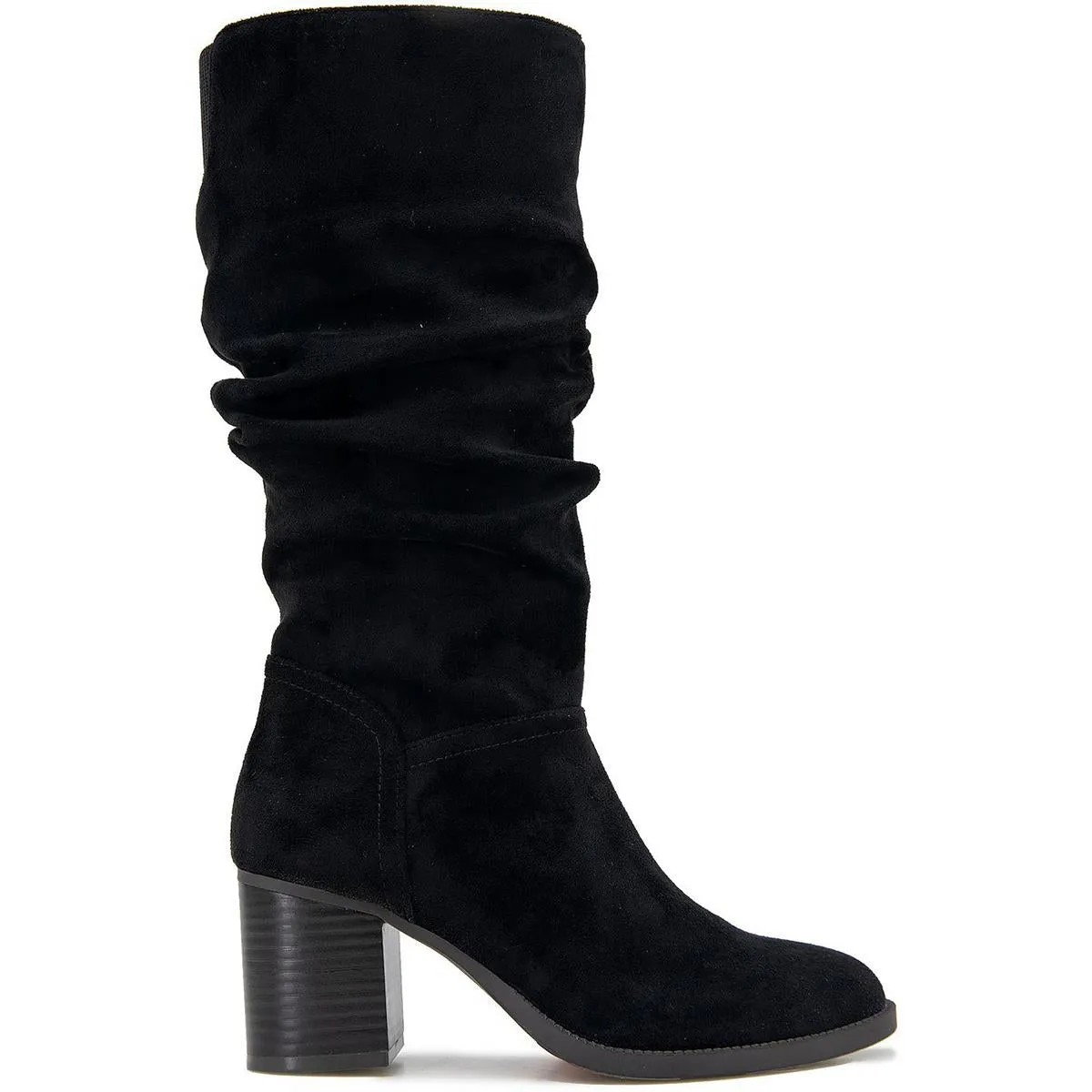 Sonia Womens Faux Suede Casual Mid-Calf Boots